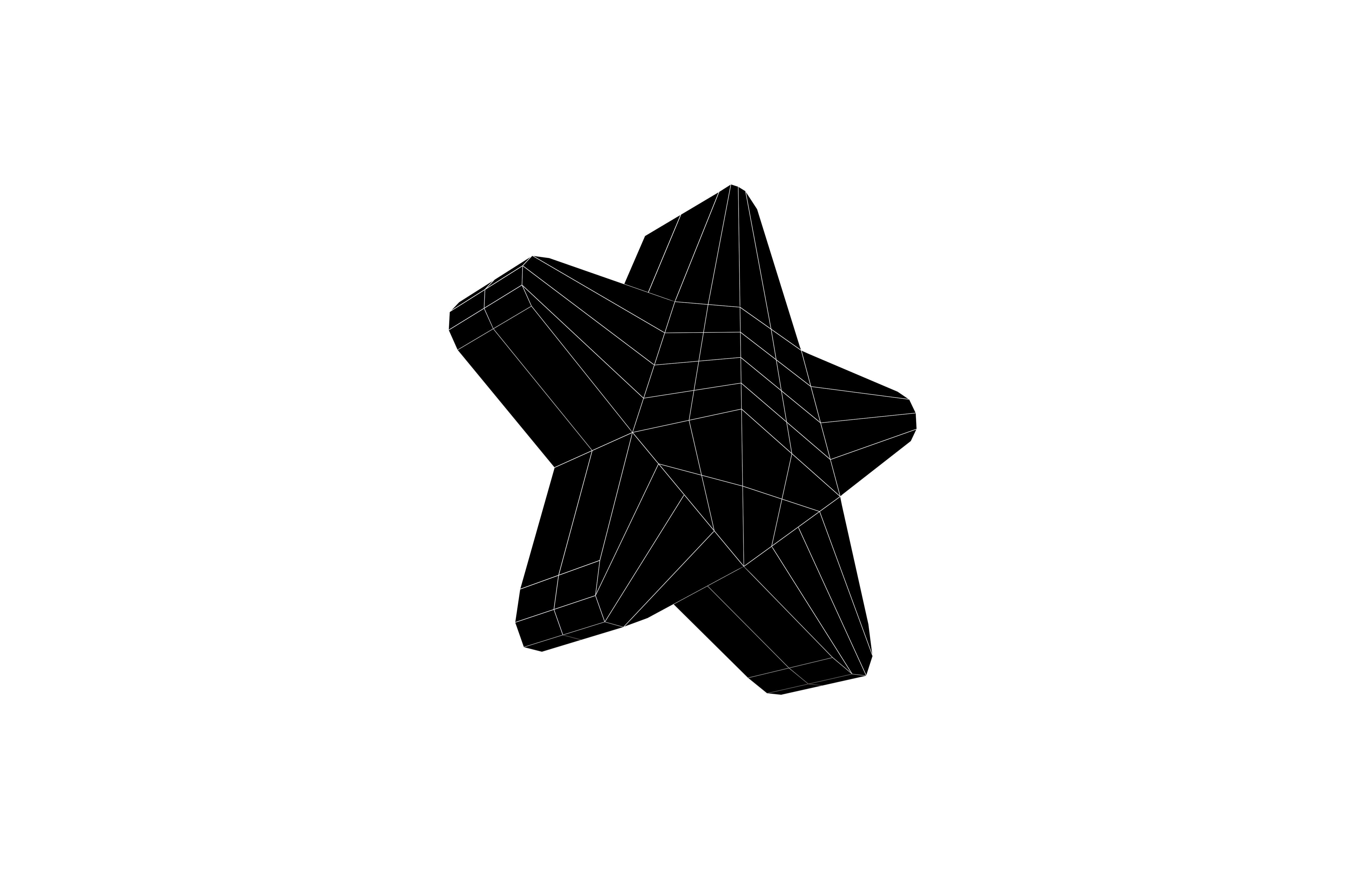 Star Emoji v1 003 Low-poly 3D model_7