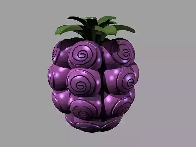 Onepiece Devils Fruit Buggy Bara Bara model freebie  Free 3D print model