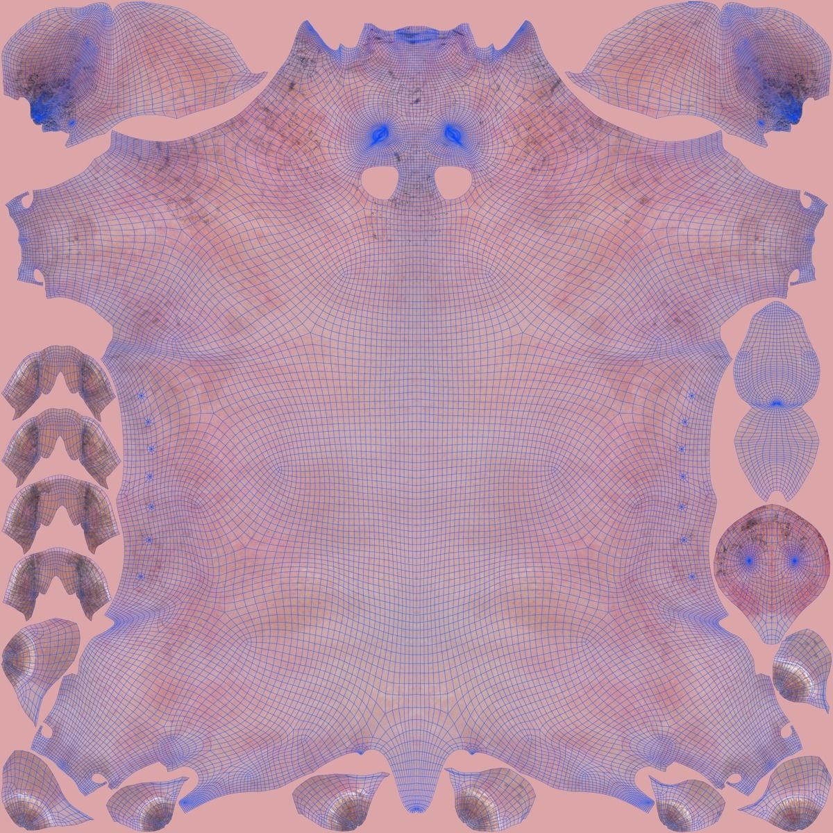 Male Pig with 7 Animations VFX Grace 3D model_27