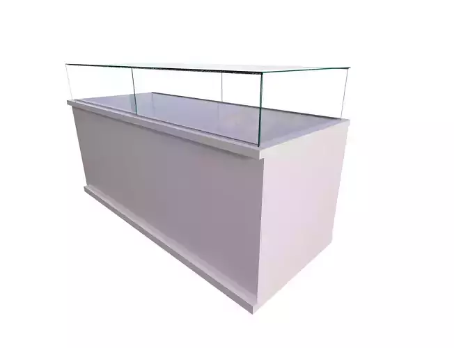 Glass Display Cabinet 3D model Free 3D print model