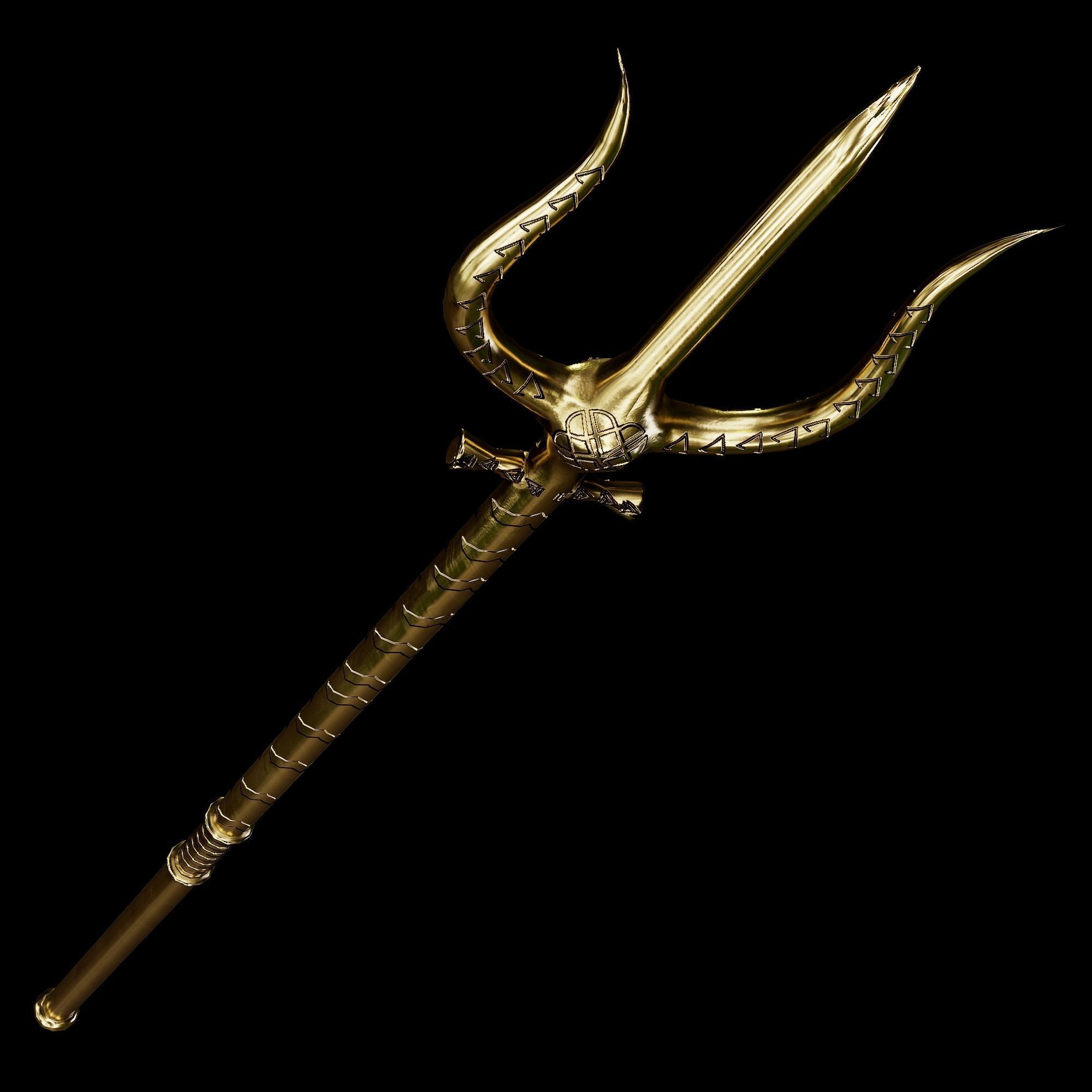 3D model God Weapons Kit Low Poly VR / AR / low-poly | CGTrader