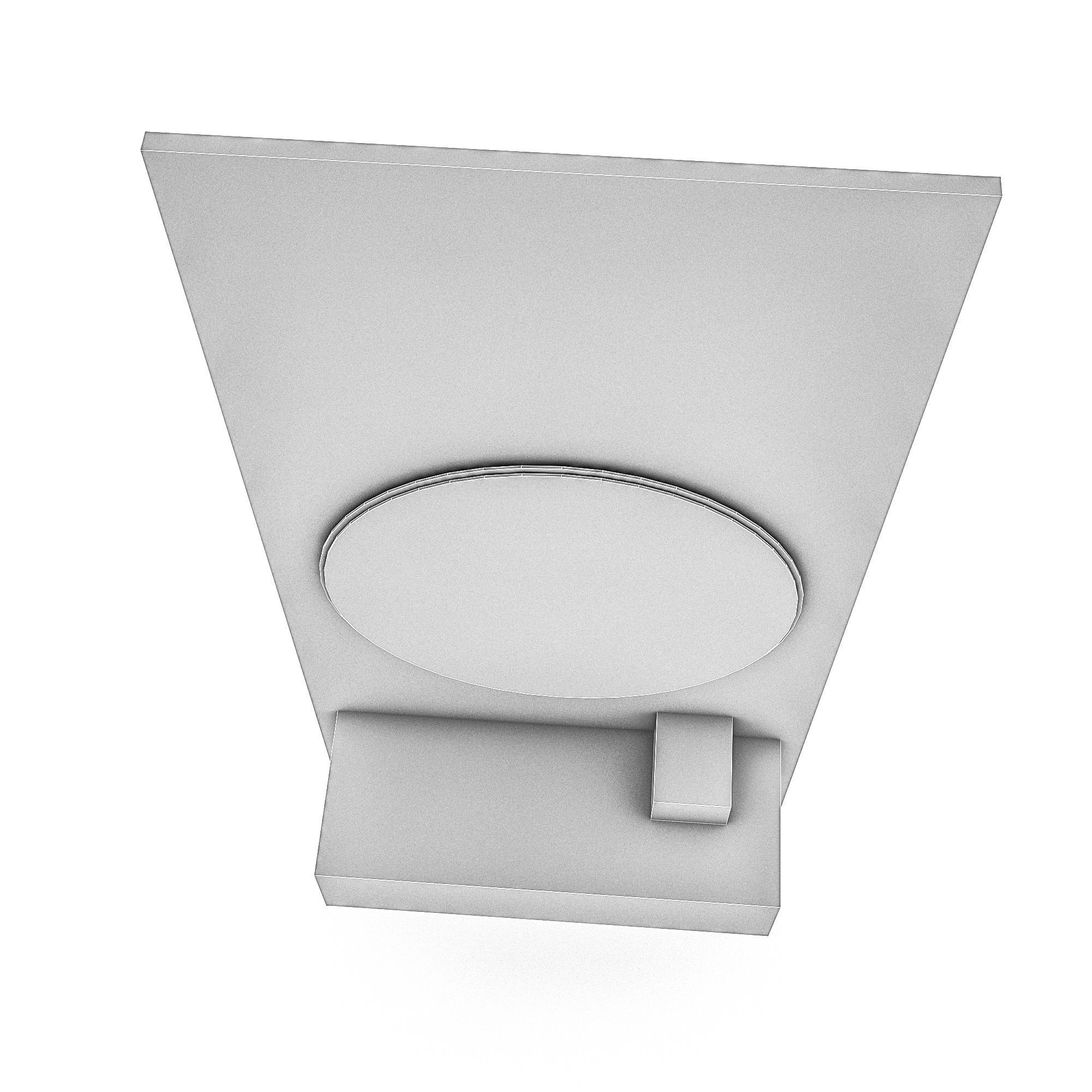 3D natural bathroom sink 02 Low-poly 3D model_7