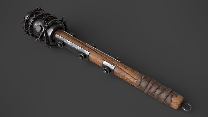 Modifiable Strike Weapon 02 Low-poly 3D model