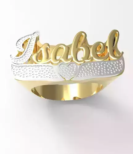 Isabel name ring