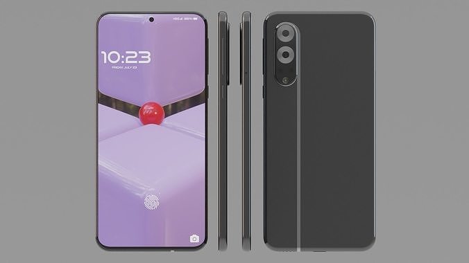 smartphone design 3D model