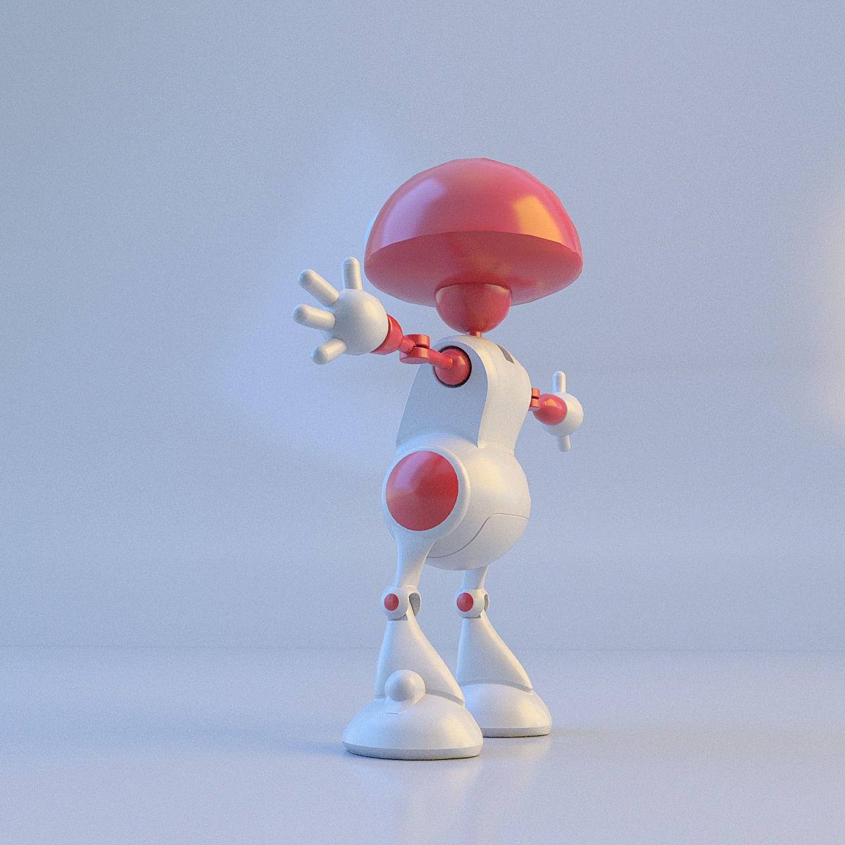 toy robot 3D print model_2