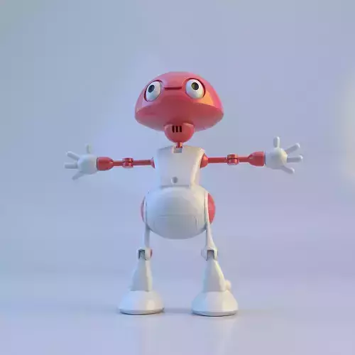 toy robot 3D print model