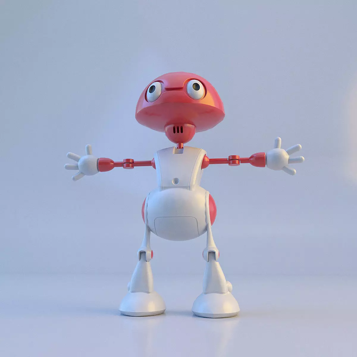 toy robot 3D print model_0