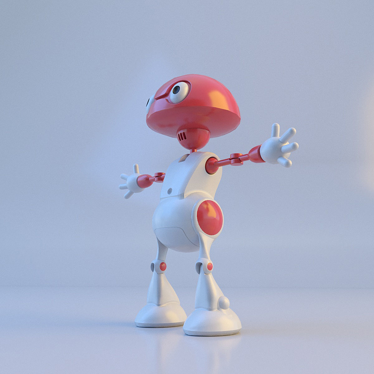 toy robot 3D print model_1