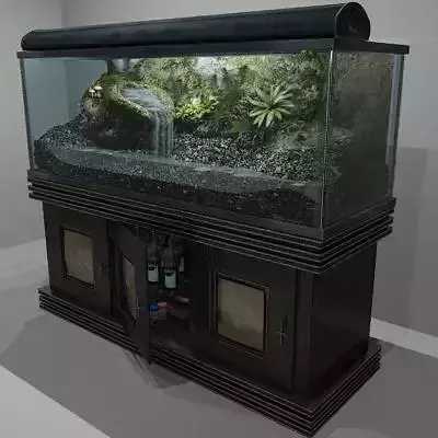 Complete Terrarium and Stand - Equipment