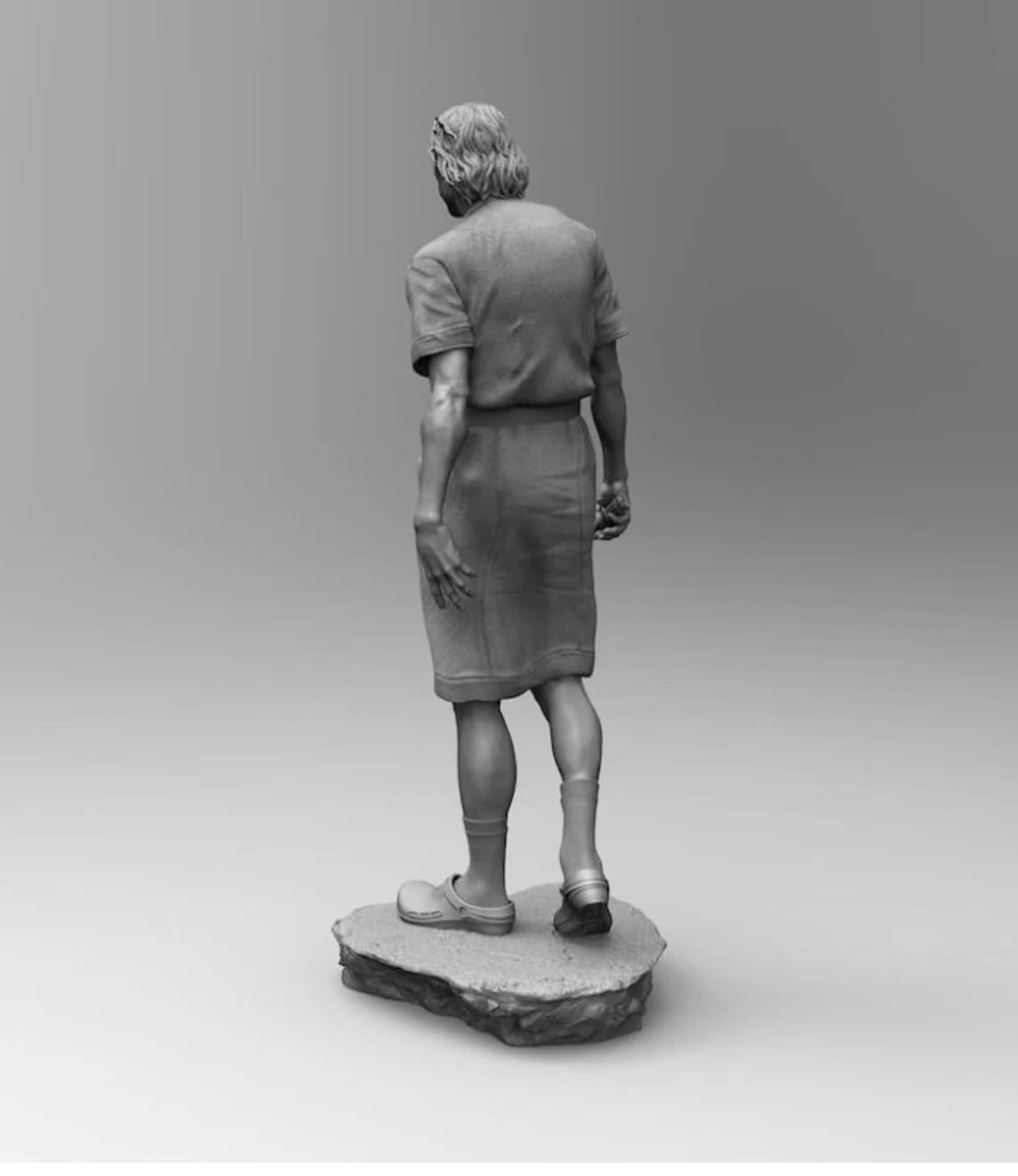 Joker Ledger Nurse Statue 3d model for 3d printing 3D print model_6