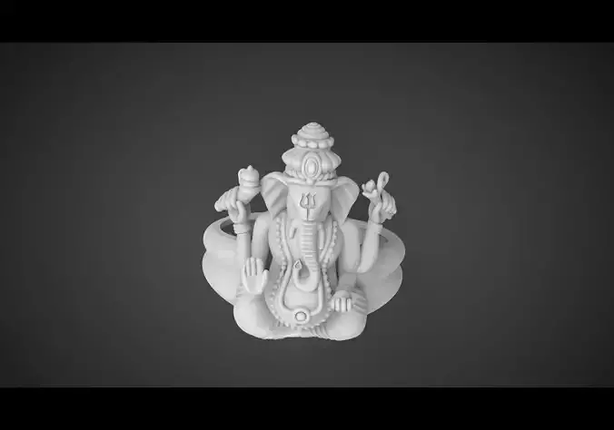 south India Ganesh  ji ring rhino matrix a