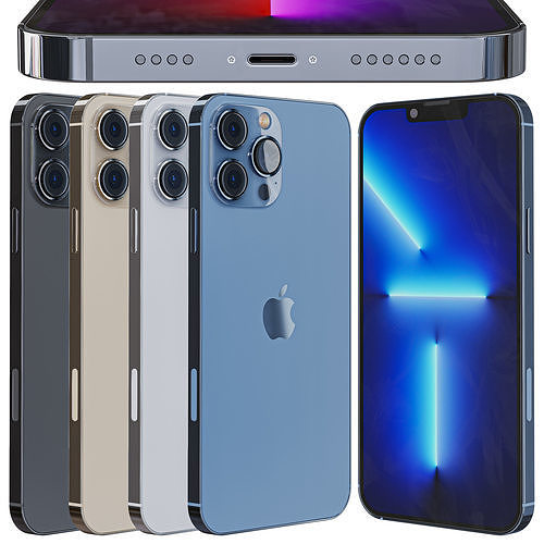 Apple Iphone 13 Pro Max 3D model