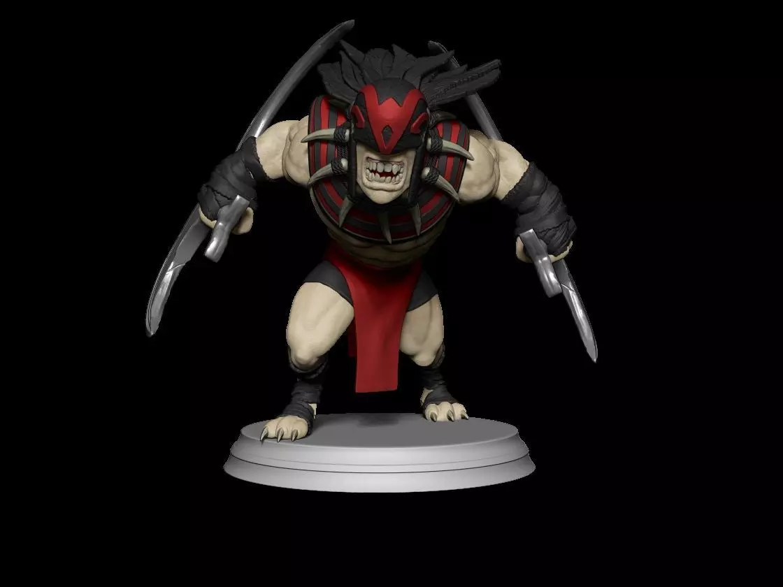 dota 2 Bloodseeker 3D print model_0