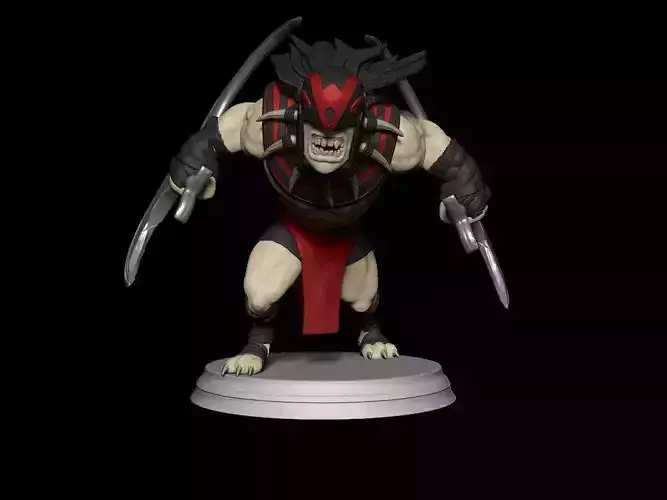 dota 2 Bloodseeker 3D print model