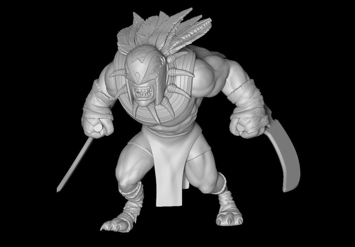 dota 2 Bloodseeker 3D print model_2