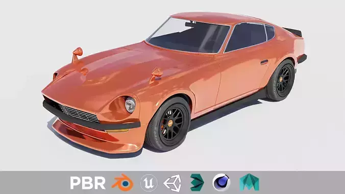Nissan Datsun fairlady Z 240Z 260Z 280Z 3D model