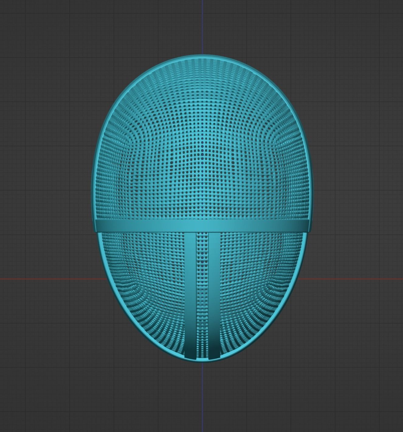 SQUID GAME GUARD MASK 3D print model_3