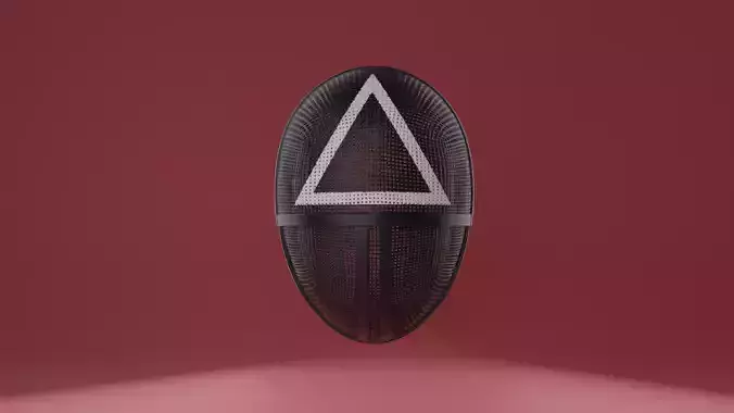 SQUID GAME GUARD MASK 3D print model
