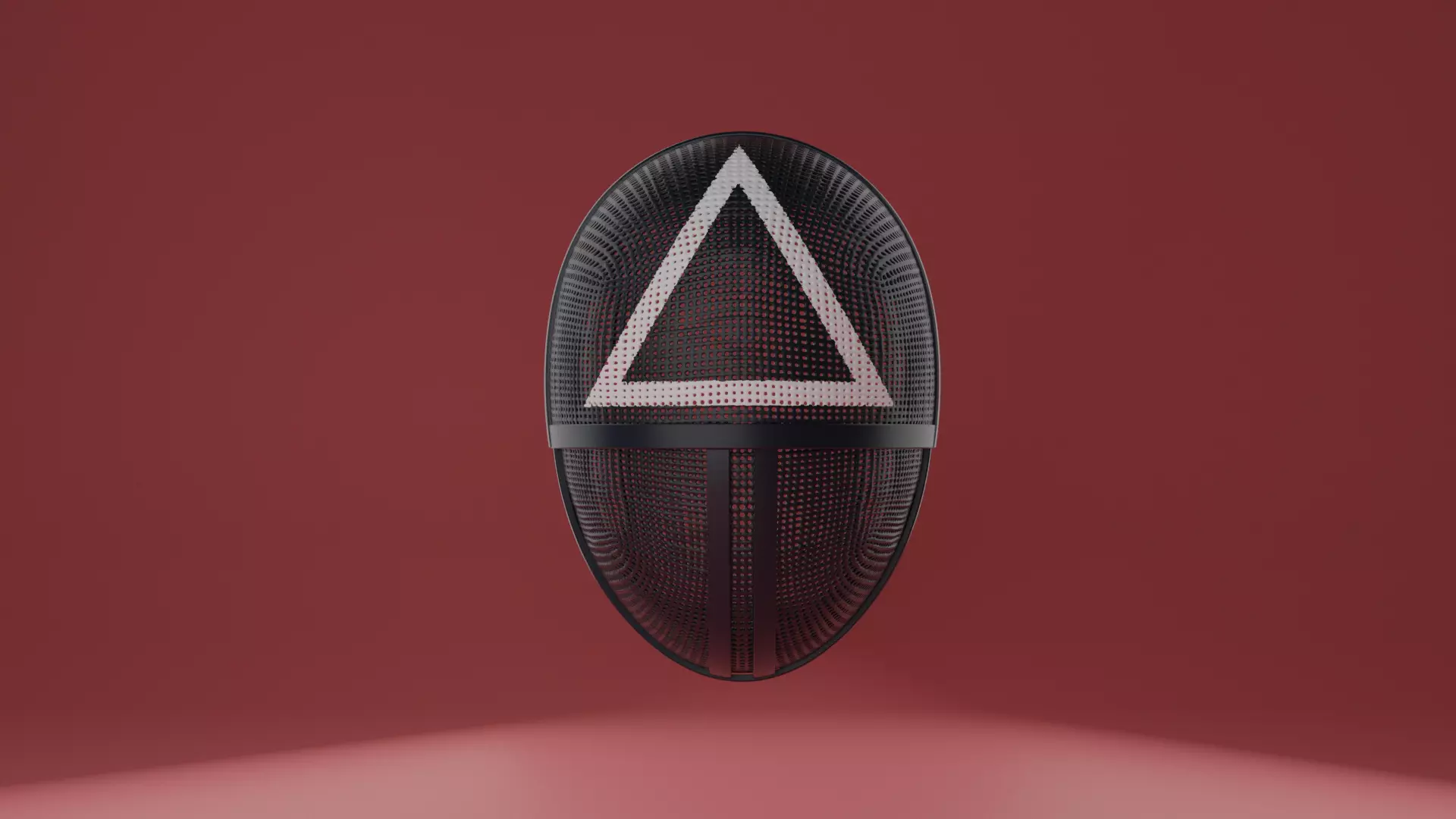 SQUID GAME GUARD MASK 3D print model_0