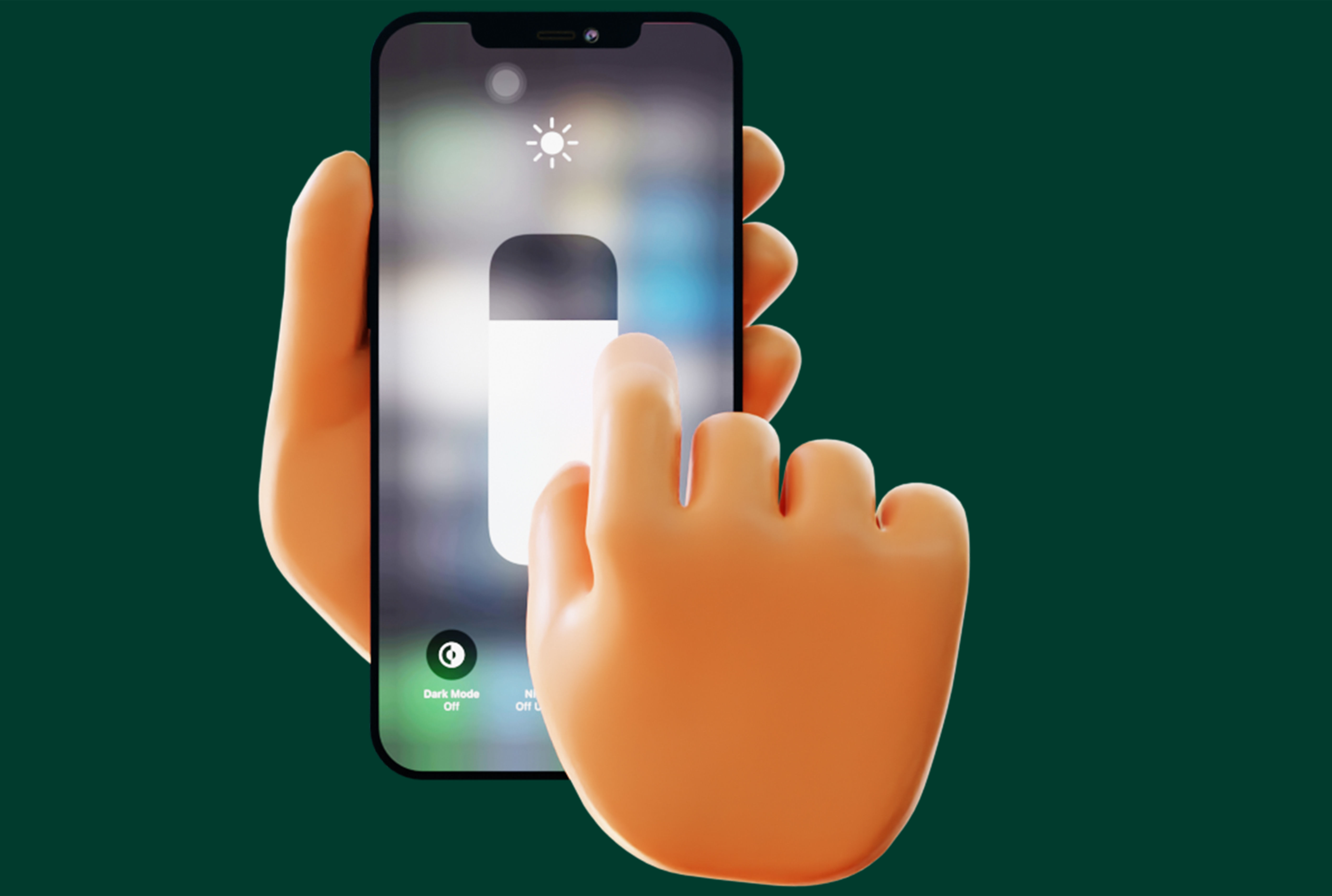 9 Animated Smartphone Gestures  Low-poly 3D model_3