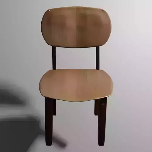 A simple chair 3D model