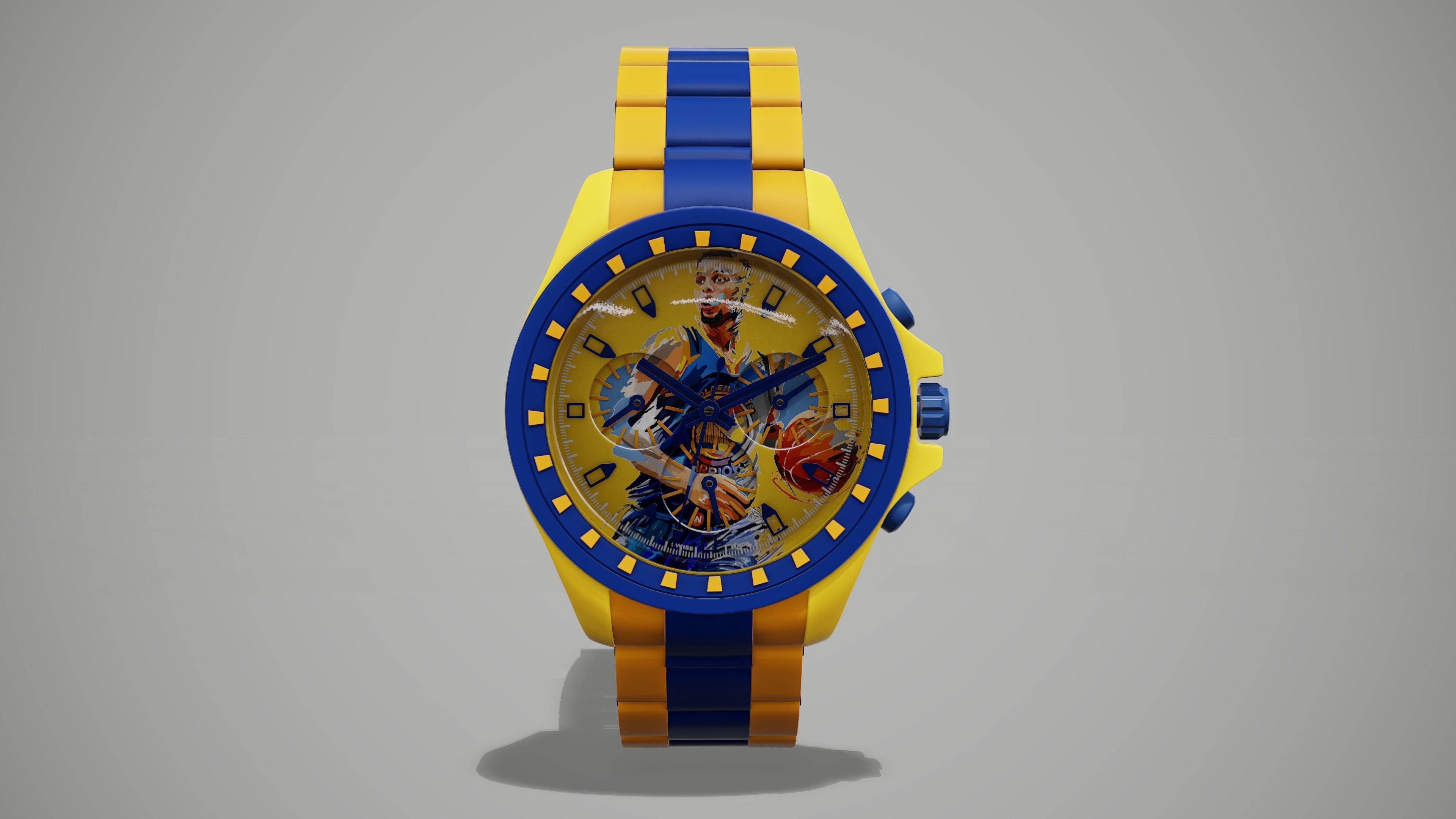 GS Watch 3D model_7