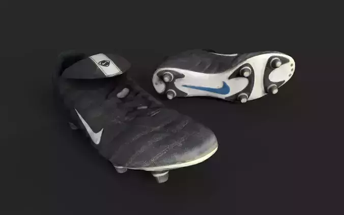 Soccer Shoes Low-poly 3D model