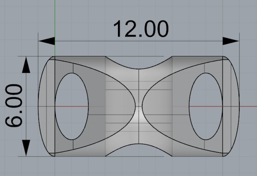 Eslabon para cadenas chain link E2016-28 3D print model_4