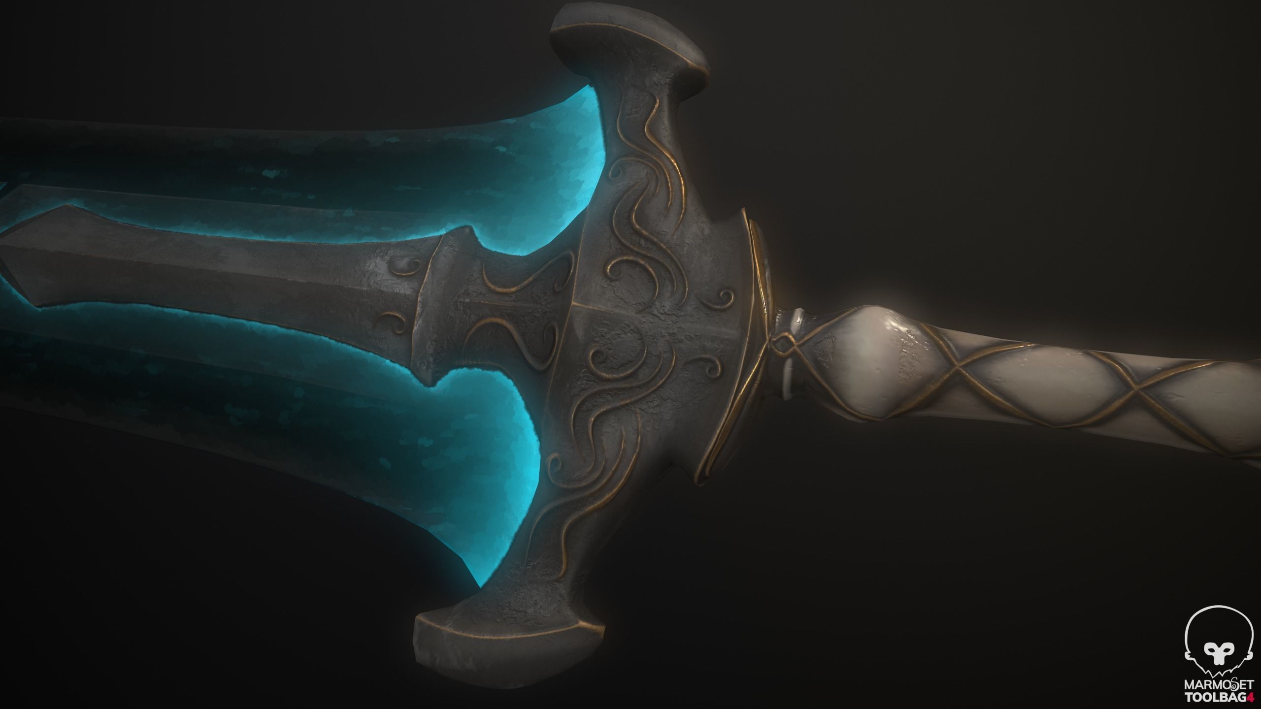 3D model Shards of Glory greatsword VR / AR / lowpoly CGTrader