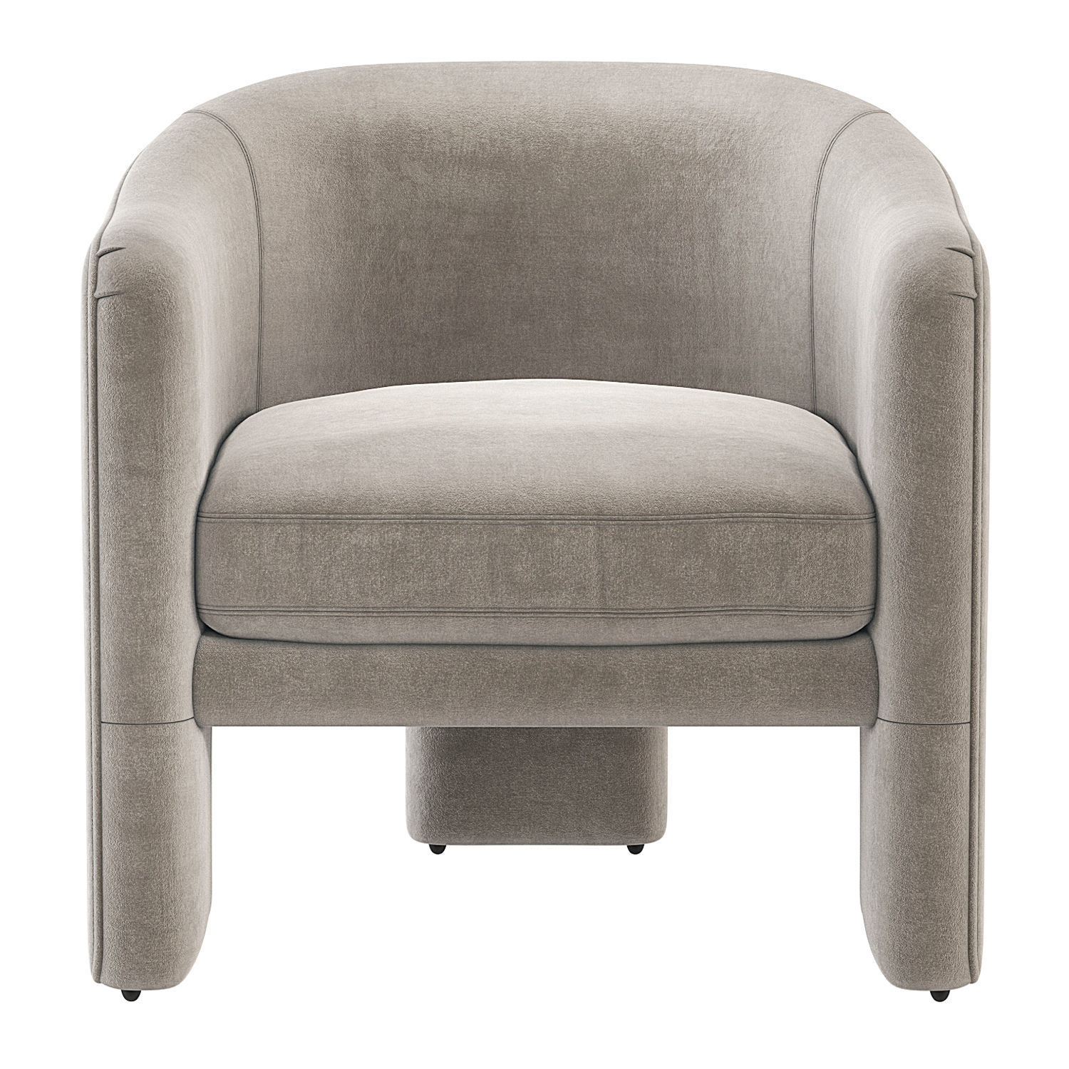 Fairfax sculptural Chair CoCo Republic 3D model_2