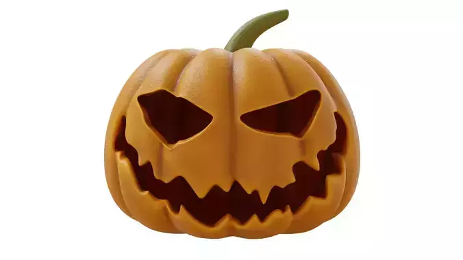 Pumpkin 3D model Halloween