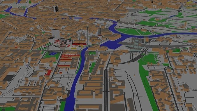 Berlin Germany Free 3D model