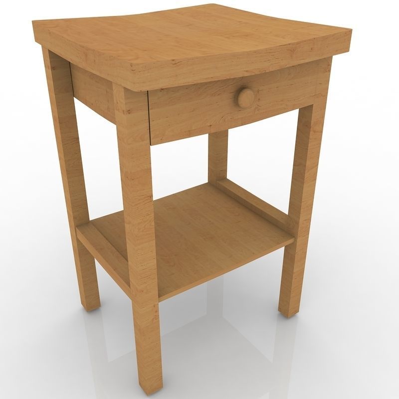 Night Stand Winsome 3D model_1