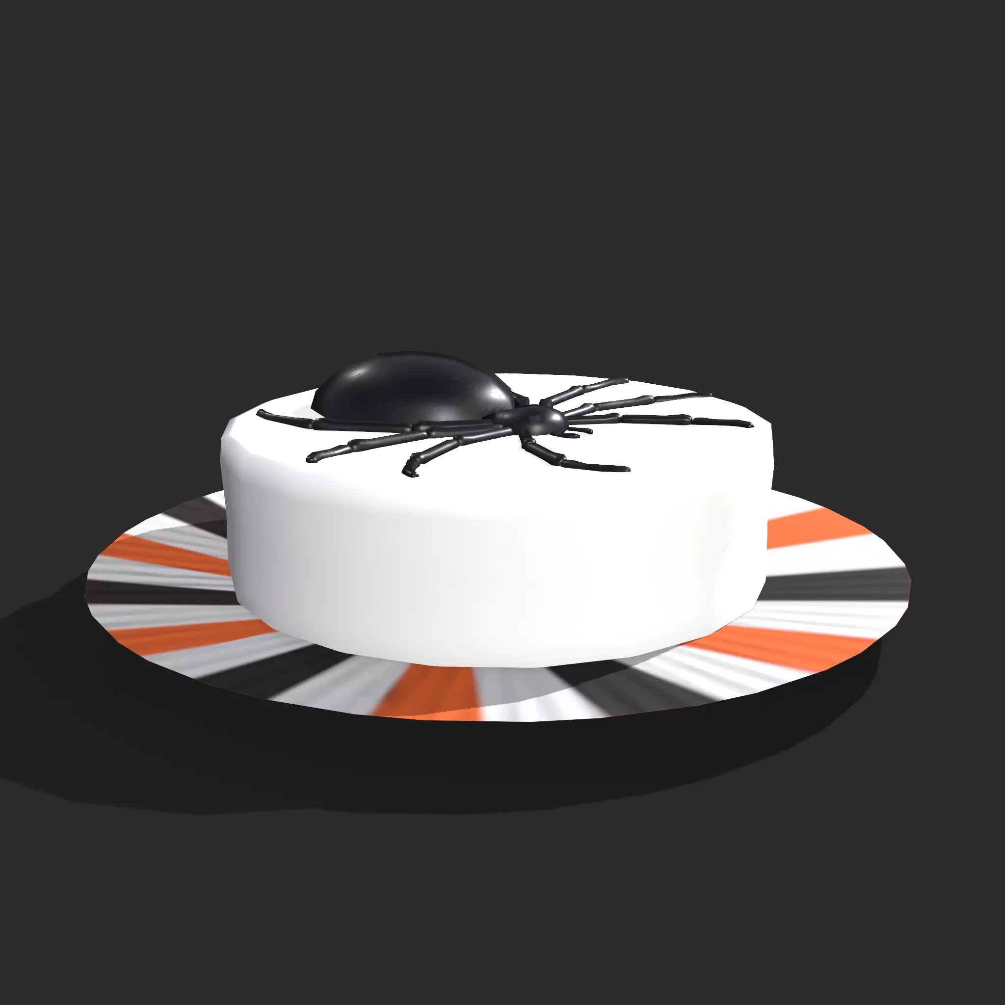 Spider Cookie Free low-poly 3D model