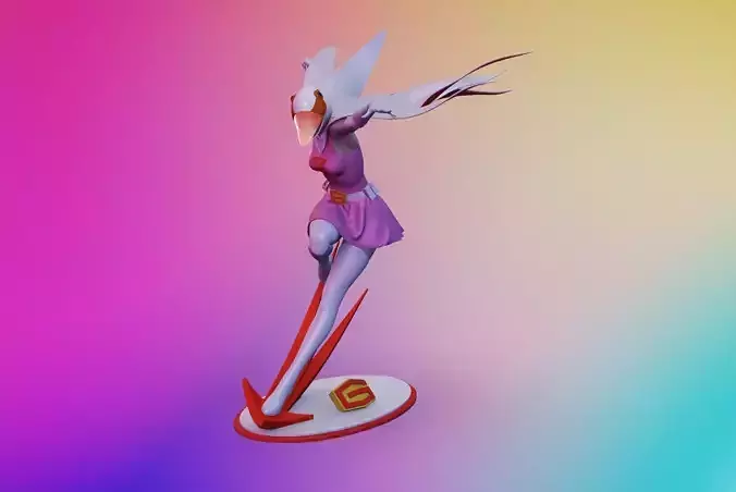 G-Force - Gatchaman - Swam Princess 3D print model