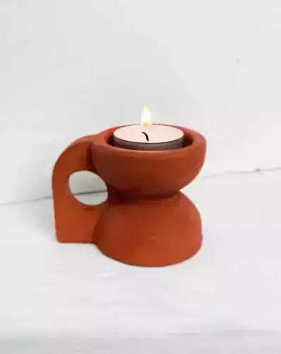 Mug Tealight Candle Holder