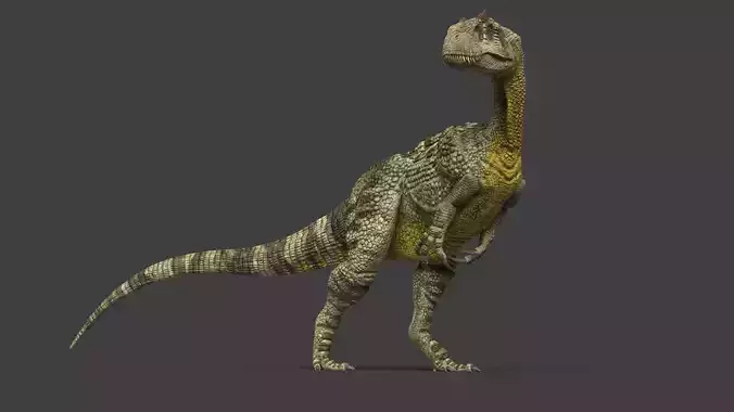 Allosaurus dinosaur 3D model