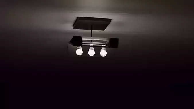 Modern Matte Black Hanging Chandelier