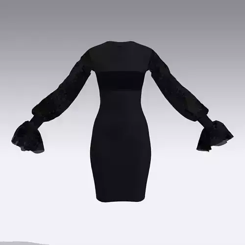 DRESS LOOK VUAL BLACK DRESS