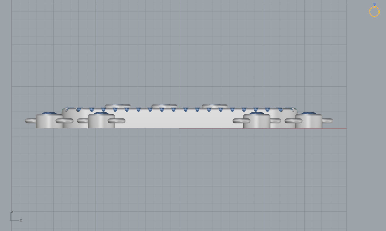 Messika Pendant 3D print model_11