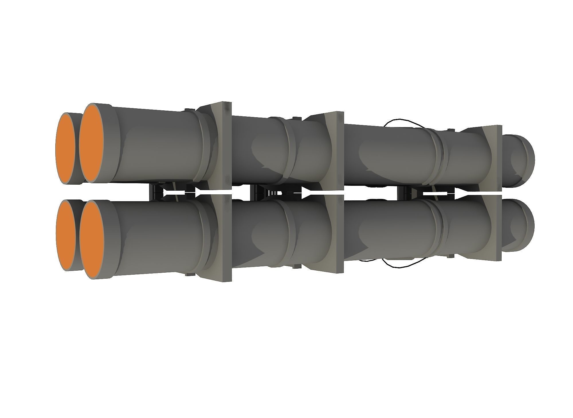 NAVAL WEAPON AND MISSILE SYSTEMS 3D model_5