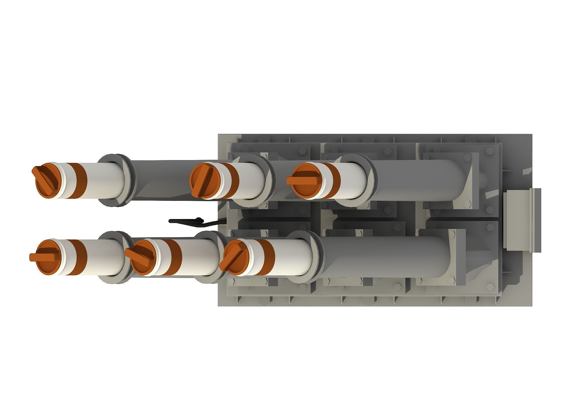 NAVAL WEAPON AND MISSILE SYSTEMS 3D model_42