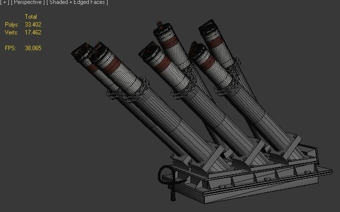 NAVAL WEAPON AND MISSILE SYSTEMS 3D model_36