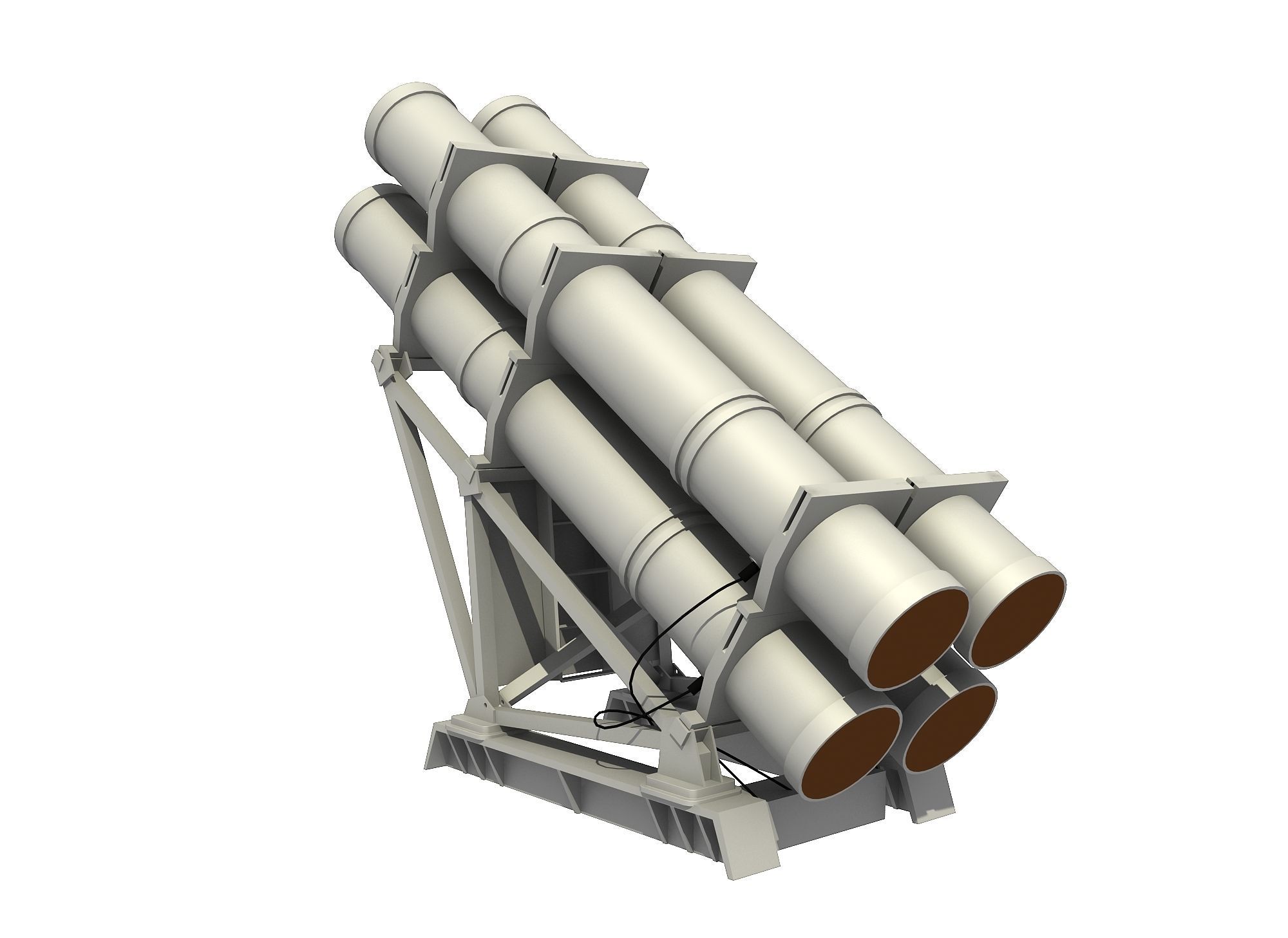 NAVAL WEAPON AND MISSILE SYSTEMS 3D model_7