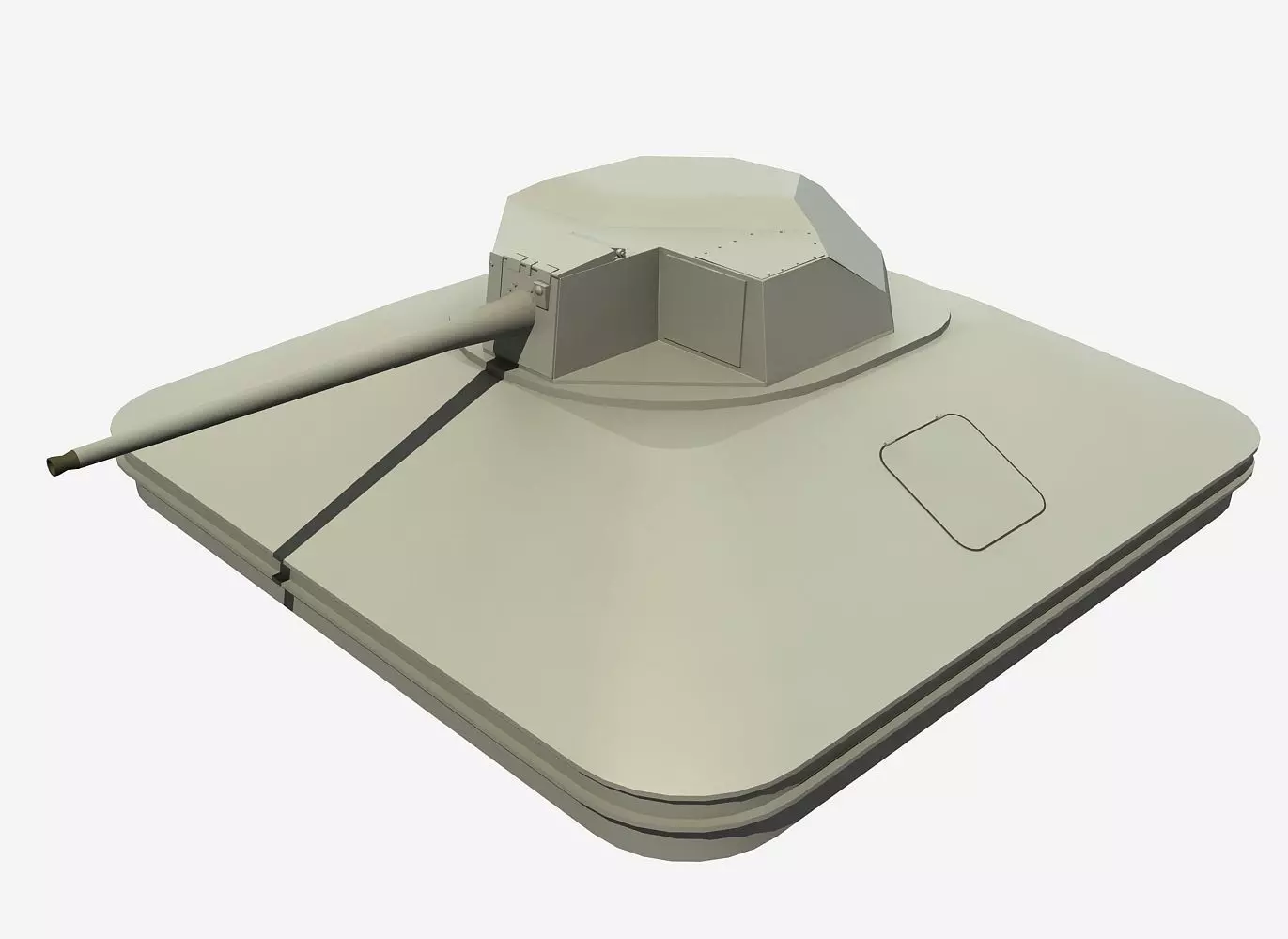 30 mm MK 46 GUN model 3D model