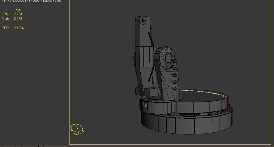 MK-13 GUIDED MISSILE LAUNCHER 3D model_7