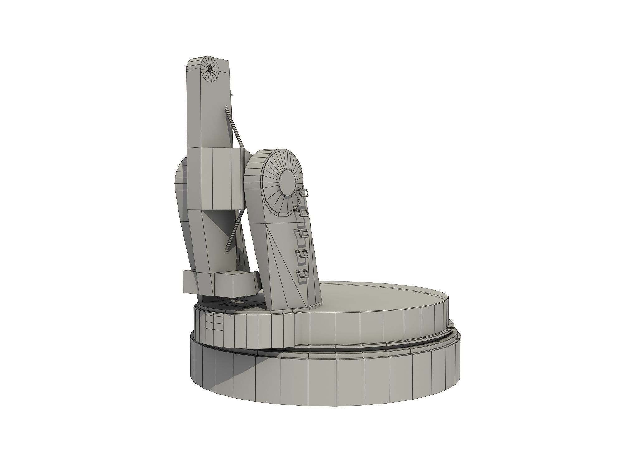 MK-13 GUIDED MISSILE LAUNCHER 3D model_1