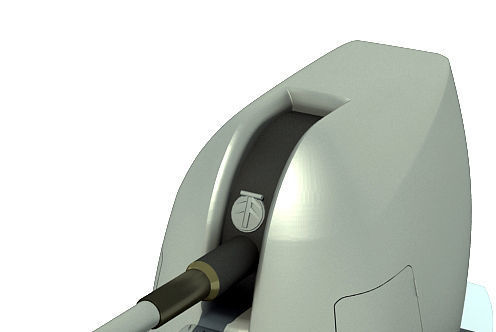 MK 45 MOD 2 5 INCH GUN 3D model_3