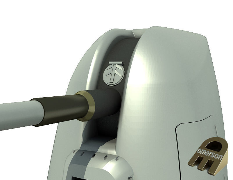 MK 45 MOD 2 5 INCH GUN 3D model_6